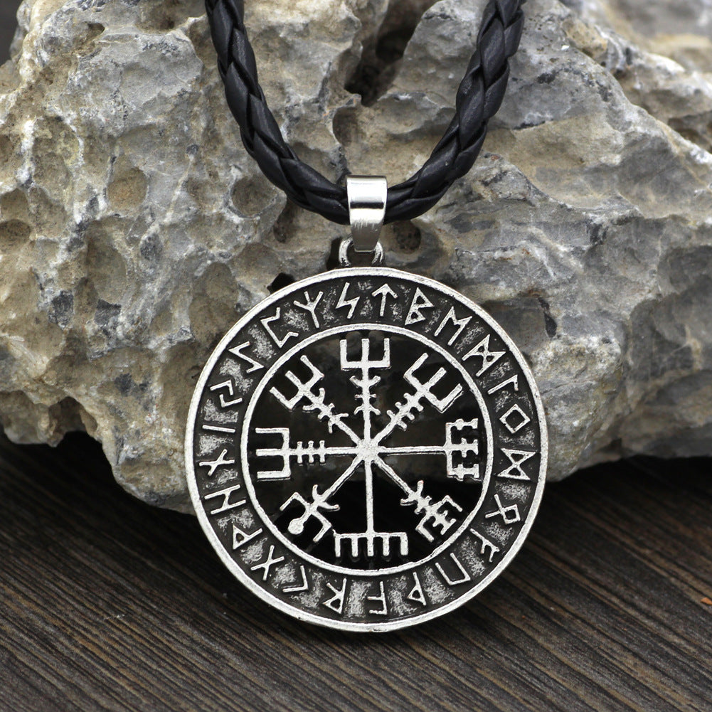 Wholesale Nordic Writing Pendant Necklace